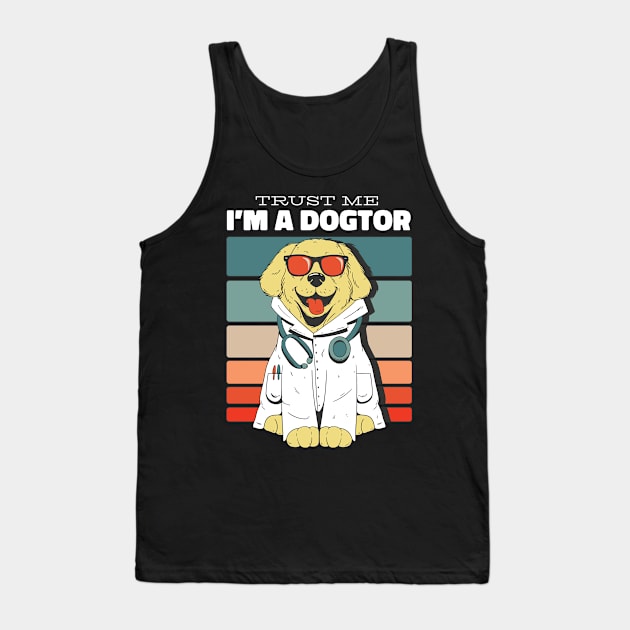 Trust Me I Am A Doctor Tank Top by ralfjohnson